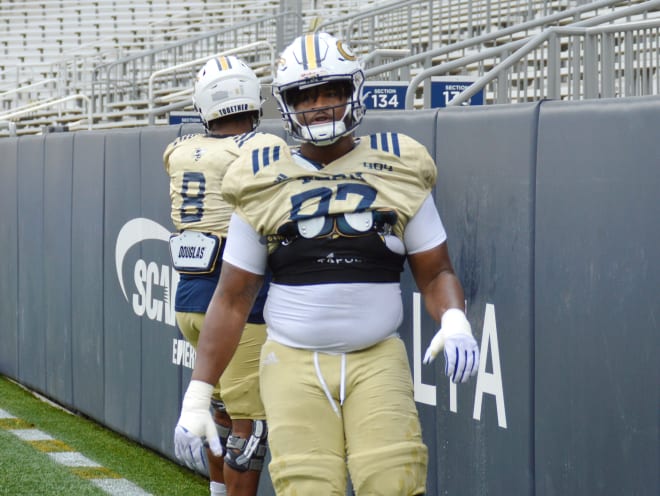 Stone last fall during practice at Tech