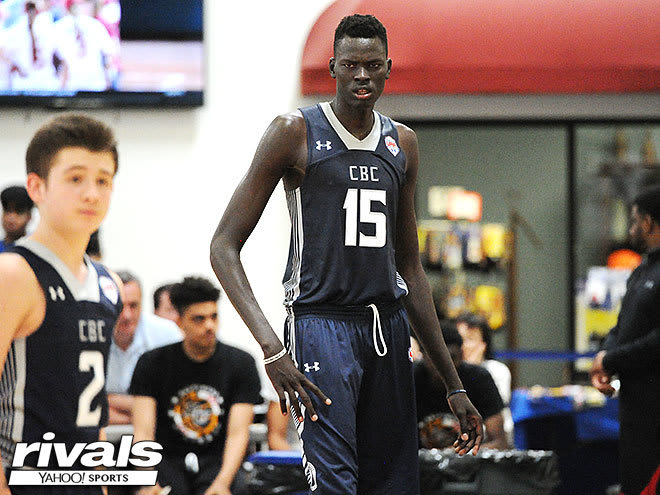 Chol Marial plays for Connecticut Basketball Club on the UAA Circuit. 