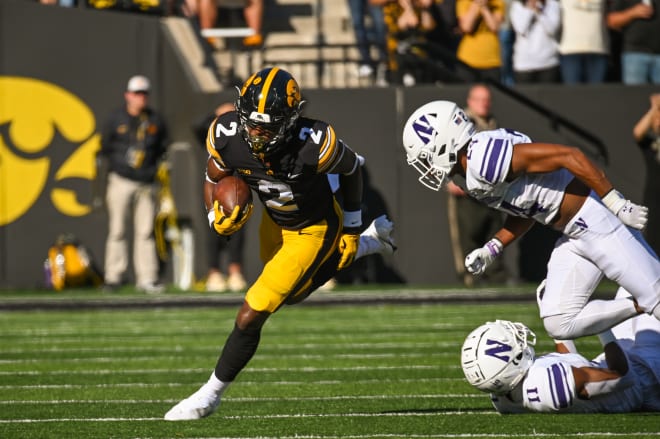 Pro Football Focus grades for Iowa offense