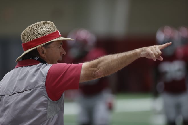 Alabama Crimson Tide head coach Nick Saban. Photo | Alabama Athletics 