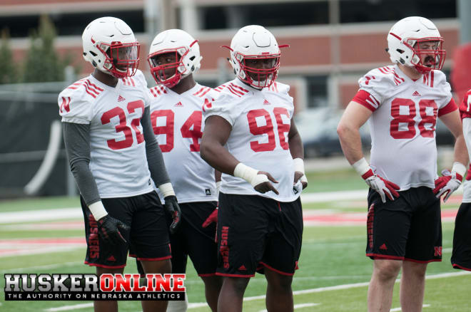 Defensive Lineman Alex Davis, Khalil Davis, Carlos Davis, Ross Dzuris