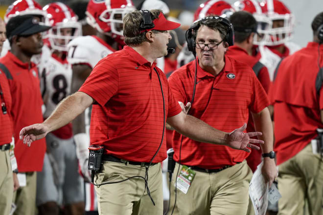 Look at our old friend, Boom! He shows up in Georgia and the Bulldogs' defense becomes an immovable object.