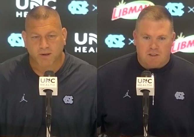 UNC Football Coordinators Monday Press Conferences, Notes & Quotes