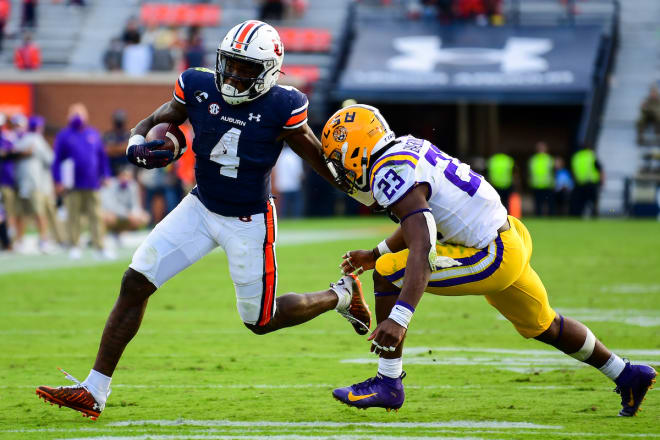 Bigsby is one of the most productive freshmen running backs in Auburn history.