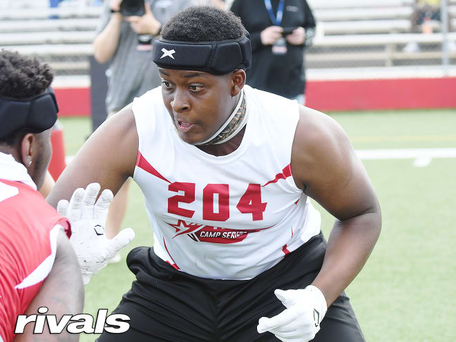 Johnson at the Rivals Camp in Miami in April