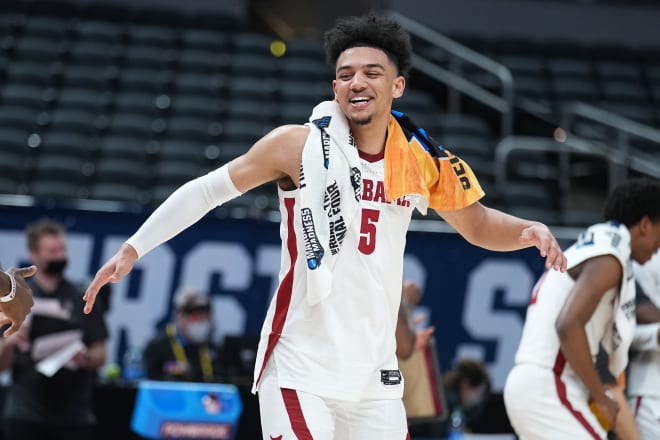 Alabama basketball guard Jaden Shackelford. Photo | Getty Images 