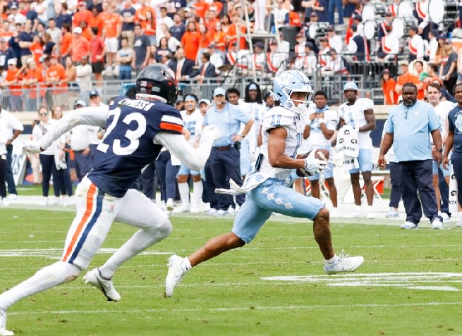 UNC QB Drake Maye and WR Josh Downs have once again been honored by the ACC for their performance in the win at UVA.