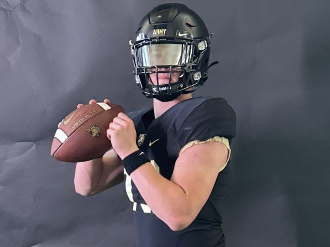 3-Star QB Brady McDonough during his unofficial visit to Army West Point