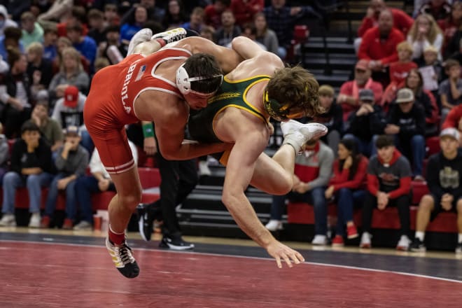 No. 3 Mikey Labriola was one of four wins for Nebraska Friday night. 