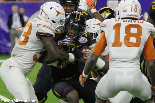 Larry Rountree III had more than 100 yards from scrimmage in the Texas Bowl