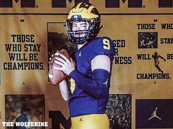 Sophomore quarterback Miller Moss is really high on Michigan.
