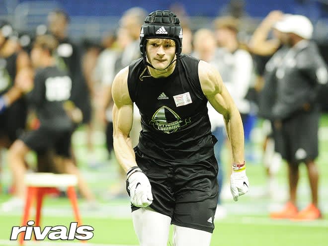 Iowa tight end Thomas Fidone holds a Michigan offer. 