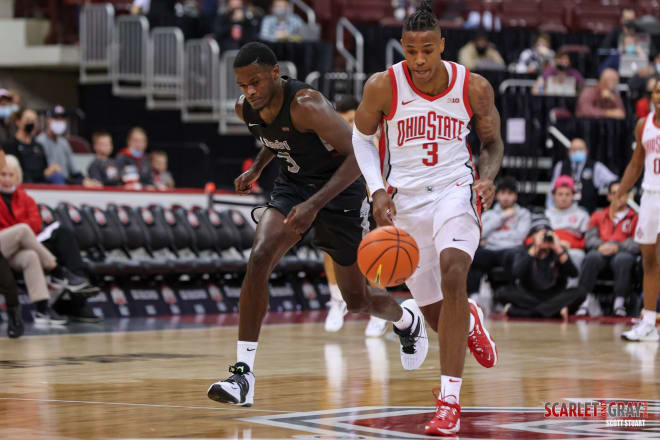 Eugene Brown III averaged 1.2 points and 1.3 rebounds per game in just over six minutes a game