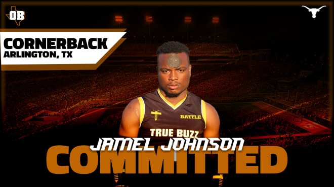 DB Jamel Johnson announced his commitment to Texas on Thursday morning. 