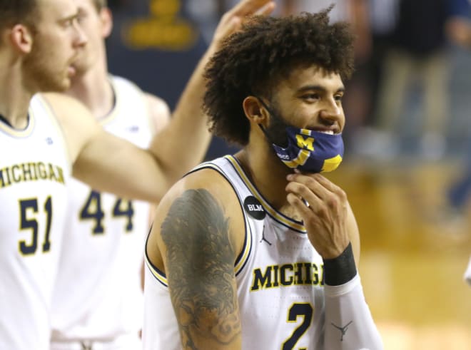 Michigan Wolverines basketball F Isaiah Livers