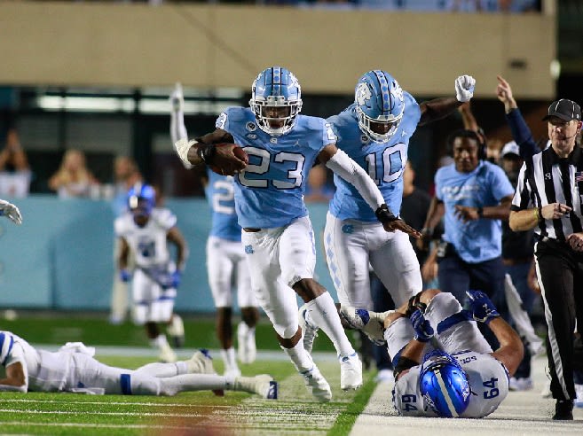 How UNC Football's True Freshmen Are Performing Through Two Games