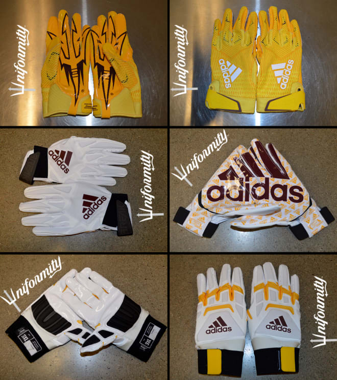 Maroon adidas cheap football gloves