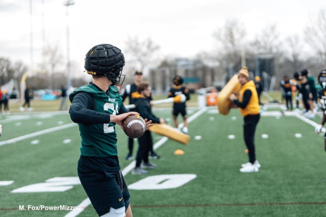 Missouri - NCAA Football : Brady Cook - Black Jersey – Athlete's Thread