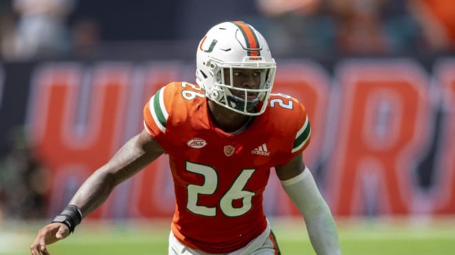 Hall totaled 148 tackles during his Miami career