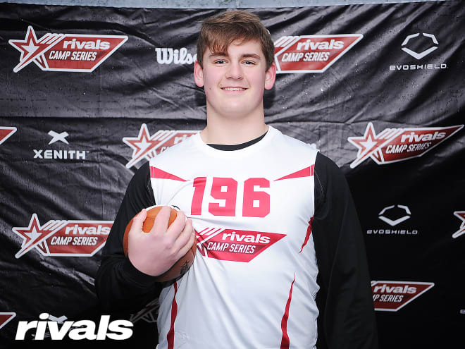 Four-star OL Dylan Senda was the first commit of NU's 2023 class.
