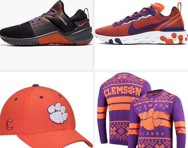 men's 'black clemson tigers free metcon 2 shoes