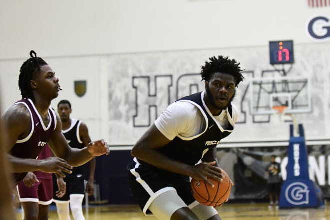 Qudus Wahab positioned himself as G'Town's starter at center at Kenner League.  