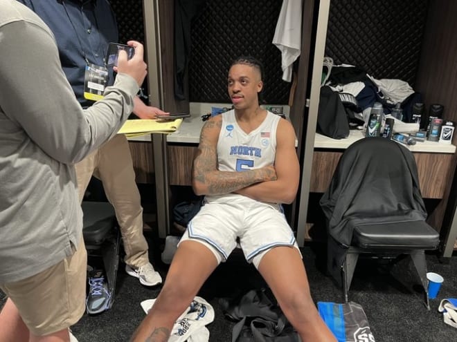 Armando Bacot played his last game as a UNC Tar Heel on Thursday night in Los Angeles.