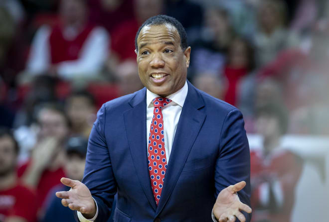 NC State Wolfpack basketball coach Kevin Keatts