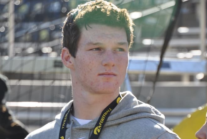 Safety Jack Koerner is joining the Iowa Hawkeyes as a preferred walk-on.