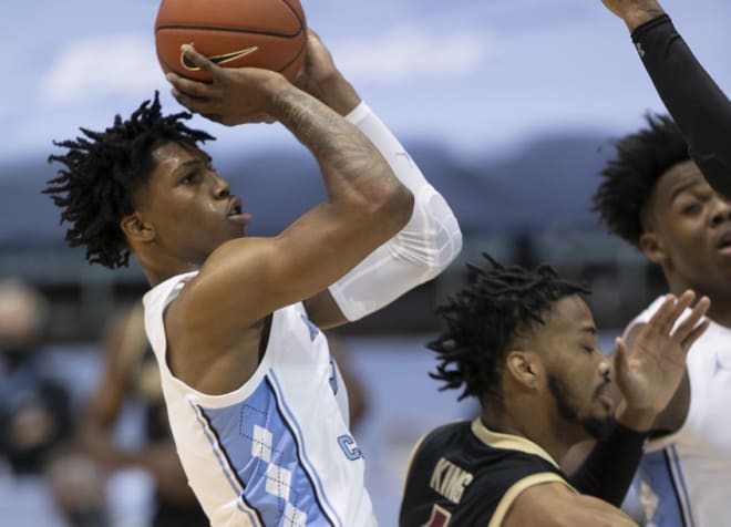 Love 's 17 points Wednesday are the second most by a freshman point guard in a UNC opener. 