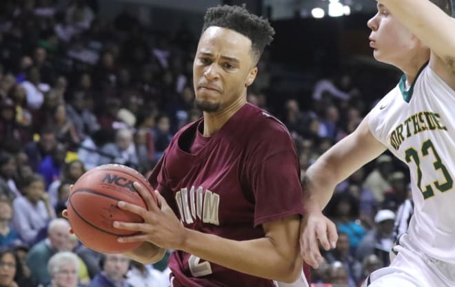 K.J. Davis put up 20 points per game on a Norcom team that won the 3A state title as a #4 seed