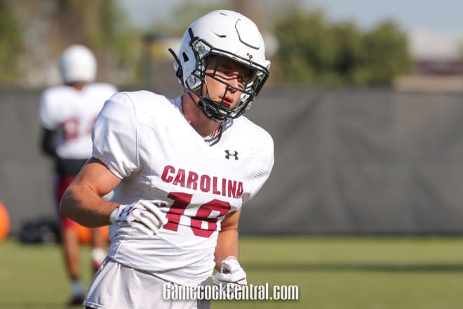 Watch Gamecocks Walk On Wr Trey Adkins Get Placed On Scholarship Gamecockscoop 