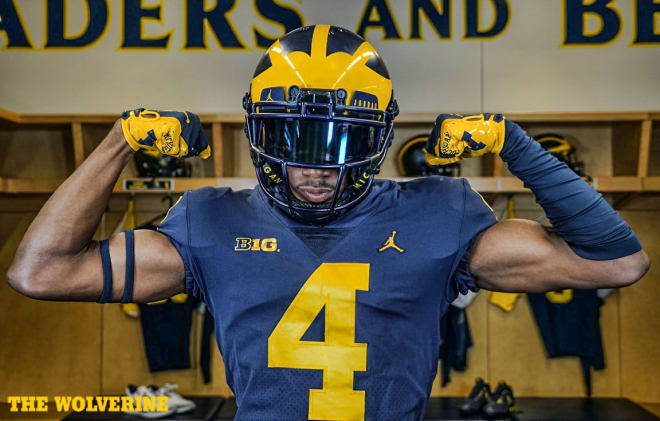 Three-star wide receiver Jaylen Ellis is still considering Michigan but is not ready to back away from his pledge to Baylor.