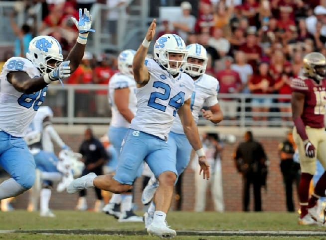 UNC's dramatic win at FSU was one of three trips to Tallahassee for the Tar Heels since 2009.