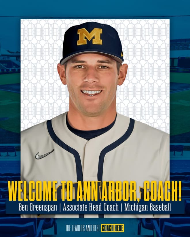 Photo via @umichbaseball