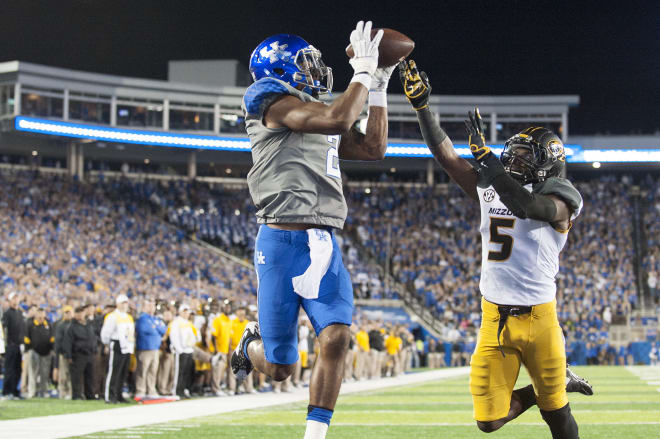 Kentucky loses some receivers this year and will lose Dorian Baker and others soon (UK Athletics)