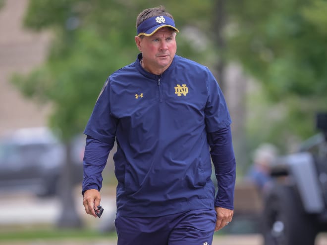 Defensive coordinator Al Golden is expected to lead Notre Dame's recruiting efforts in the DMV on Tuesday.