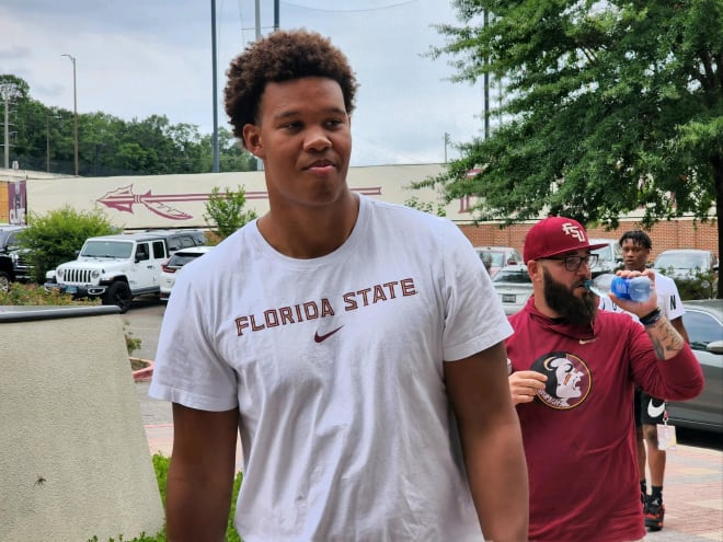 Lucas Simmons took his fifth official visit to Florida State this past weekend.