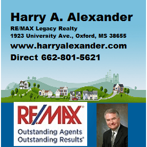 10 Weekend Thoughts is presented by RE/MAX Legacy Realty agent Harry Alexander. If you're in the market for a home or condo in Oxford, get in touch with Harry Alexander. His email is ha@harryalexander.com.