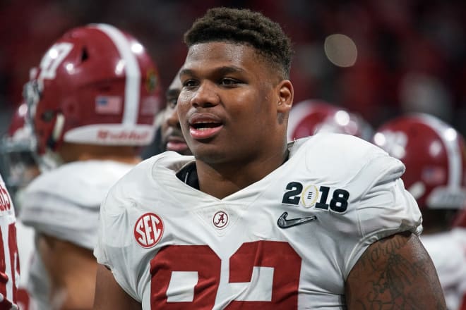 Alabama DT Quinnen Williams wins PFF SEC Player of Year