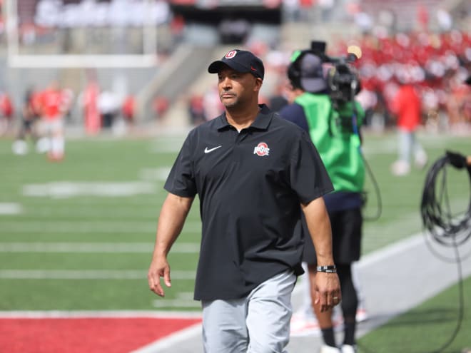 Ohio State cornerbacks coach Tim Walton is getting high-level results on the field and on the recruiting trail for the Buckeyes. (Birm/DTE)