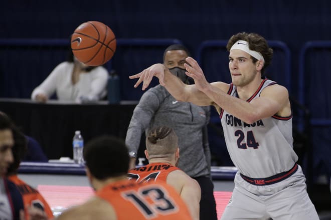 Gonzaga senior Corey Kispert 