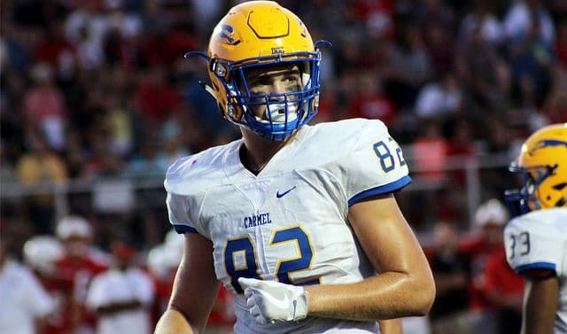 Class of 2017 tight end Kurt Rafdal received an offer from Iowa on Christmas Day.