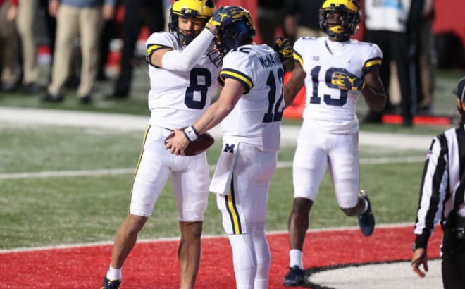 Michigan Wolverines football quarterback Cade McNamara