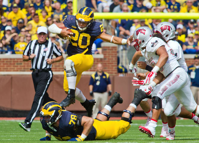 Michigan Wolverines football RB Drake Johnson