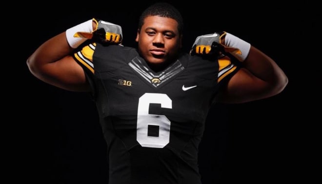 Michigan defensive end Jalen Hunt committed to the Iowa Hawkeyes this past weekend.