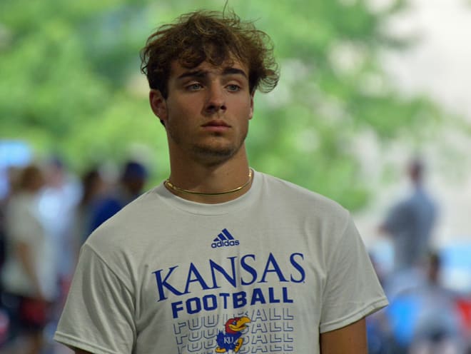 Weisman participated in the Friday Night Lights and toured KU's campus