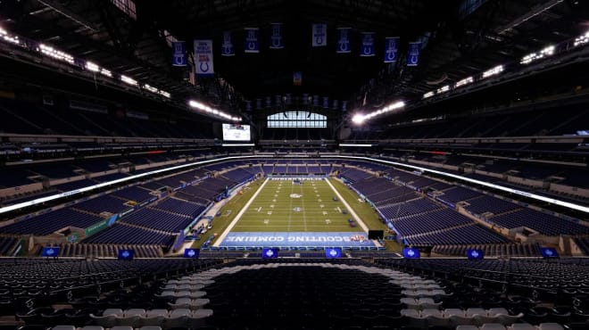 NFL Combine at Lucas Oil Stadium