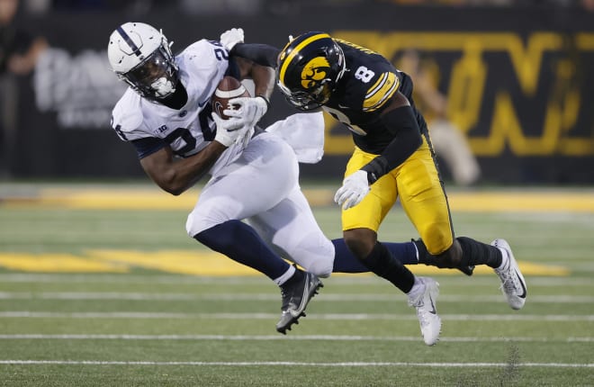 Matt Hankins was named Co-Big Ten Defensive Player of the Week after his performance against Penn State.