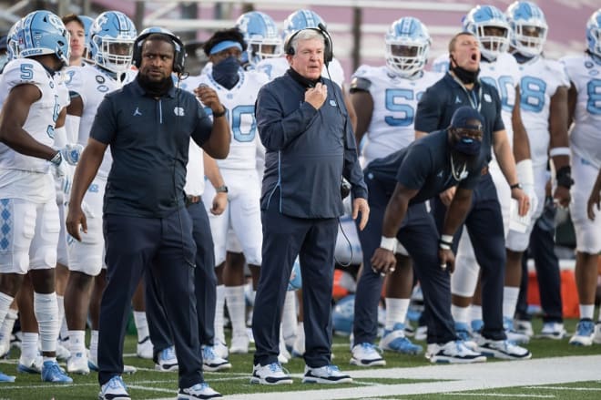 In just his second year back, Mack Brown has UNC in contention for the Orange Bowl.